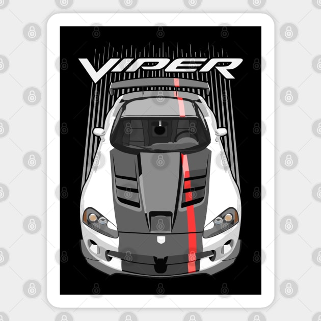 Viper ACR-white Magnet by V8social